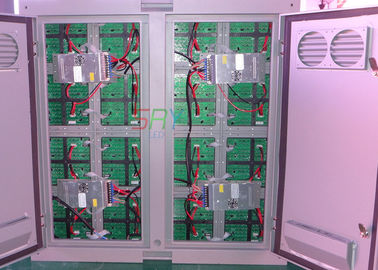 Governo 8000cd/sqm dello schermo di 1R1G1B IP65 P16 LED con il materiale d'acciaio del Governo fornitore