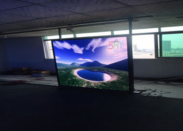 Esposizione di LED fissa dell'interno di WIFI/3G P10 RGB per l'aeroporto/stazione, schermo di colore pieno LED fornitore
