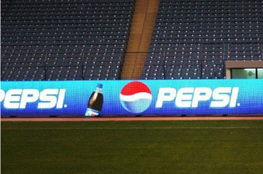 Esposizione di LED statica impermeabile di perimetro dello stadio con il grande angolo di visione fornitore