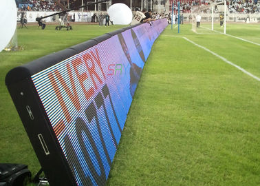 Il cellulare all'aperto LED scherma il perimetro di RGB che annuncia l'esposizione di LED per il campo di calcio fornitore