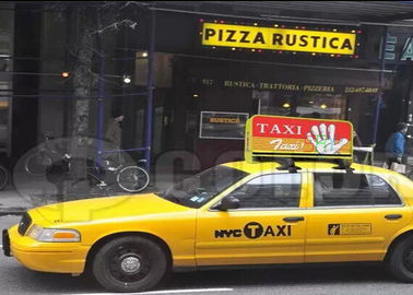 HD impermeabilizzano il passo senza fili P6mm del pixel dello schermo di RGB LED dell'esposizione di LED del tetto del taxi fornitore