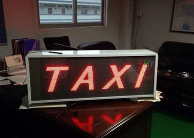 segni costanti del tetto del taxi della corrente LED del taxi LED del peso 25kg di ricerca all'aperto dello schermo 1/8 fornitore