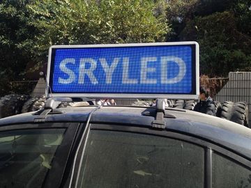 segni costanti del tetto del taxi della corrente LED del taxi LED del peso 25kg di ricerca all'aperto dello schermo 1/8 fornitore