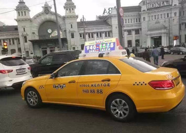 tabellone per le affissioni mobile senza fili dell'esposizione di LED di 1R1G1B 3in1 6500nits LED per il taxi fornitore
