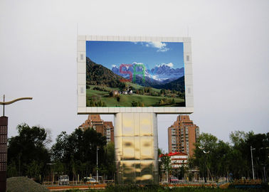 Schermi all'aperto di pubblicità del passo LED del pixel con il grande angolo di visione, esposizione di LED di 10mm fornitore