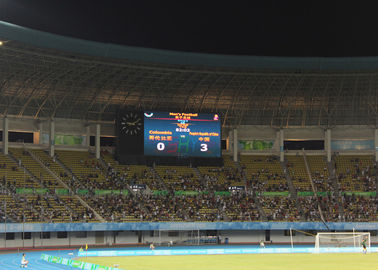 Esposizione di LED all'aperto di perimetro dello stadio IP65, tabellone segnapunti dell'esposizione di LED per pallacanestro fornitore