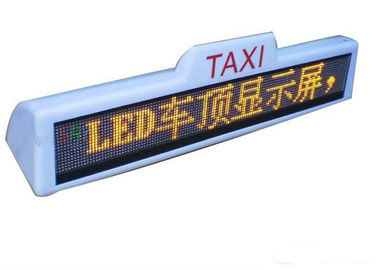 La cima senza fili asincrona/HD dell'esposizione di LED del taxi IP65 accende i segni principali del tetto del taxi fornitore