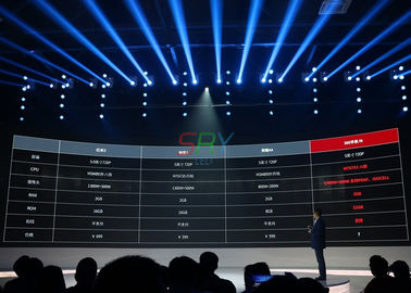 passo del pixel degli schermi del LED curvo 2.5mm tutta l'esposizione di LED del fondo di fase di formato fornitore
