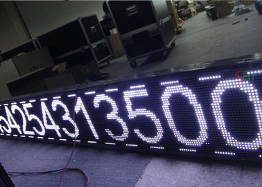 Esposizione di messaggio bianca di scorrimento di CC 5V LED Wirless che muove il tabellone del LED fornitore