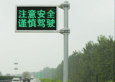 Traffichi alta esposizione verde/blu commovente dell'esposizione di messaggio di modo LED, singola di colore di LED fornitore