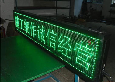 Traffichi alta esposizione verde/blu commovente dell'esposizione di messaggio di modo LED, singola di colore di LED fornitore