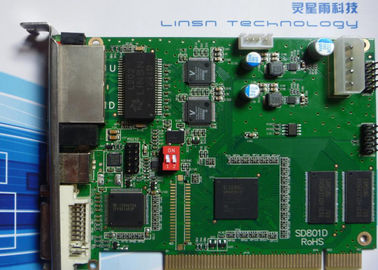 Schermo di controllo LED di LINSN che invia liberamente carta DVI con il software del CD dei cavi di USB del cavo fornitore