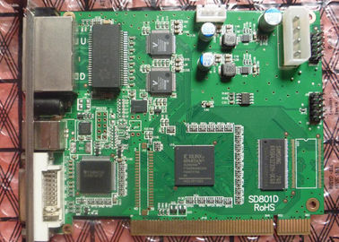 Schermo di controllo LED di LINSN che invia liberamente carta DVI con il software del CD dei cavi di USB del cavo fornitore