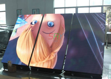 parte anteriore all'aperto dell'armadietto di esposizione del LED DIP346 di 10mm aperta per la parete allegata fornitore