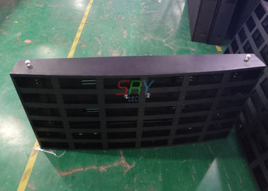 armadietto di esposizione del LED del passo HD del pixel di 6mm SMD3535 per lo schermo curvo del LED fornitore