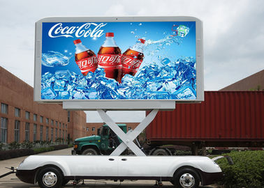 Camion impermeabile del cellulare LED di colore pieno montato camion dell'esposizione di LED P10 fornitore
