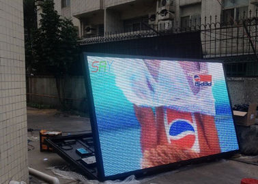 6500cd/il doppio all'aperto dell'esposizione di LED di colore pieno servizio anteriore dello sqm ha parteggiato P10 CE RoHS fornitore