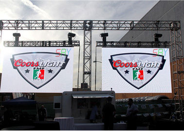 Fasi locativa mobile 640mm x 640mm dell'esposizione di LED di SMD 3535 PH8mm RGB fornitore