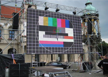 L'esposizione di LED locativa di P4.81 MBI5024 IC schermi di visualizzazione principali all'aperto del magnesio della pressofusione grandi fornitore