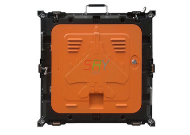 Il colore arancio popolare ha condotto gli armadietti di esposizione peso leggero di 640mm x di 640mm fornitore