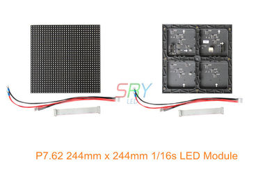 P7.62 ricerca dell'interno del modulo 1/16 dell'esposizione di LED di colore pieno di 244mm x di 244mm fornitore
