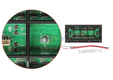 porte di 8mm fuori colore pieno del modulo dell'esposizione di LED di 128mm x di 256mm impermeabile fornitore