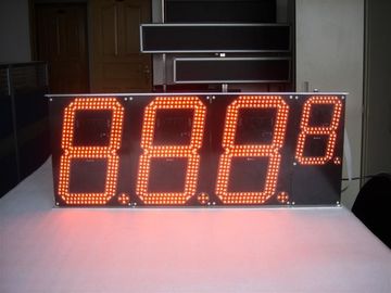 10 pollici prezzo del petrolio principale rosso telecomandato di tempo e della temperatura di rf Digital hanno condotto i segni fornitore