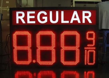 10 pollici 7 del seg di esposizione di LED, cifre cronometrano l'esposizione di messaggio commovente 8888 fornitore