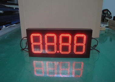 10 pollici 7 del seg di esposizione di LED, cifre cronometrano l'esposizione di messaggio commovente 8888 fornitore