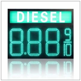 Esposizione di messaggio commovente anteriore di verde LED di Access per il prezzo del petrolio della stazione di servizio fornitore
