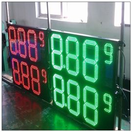 Esposizione di messaggio commovente anteriore di verde LED di Access per il prezzo del petrolio della stazione di servizio fornitore