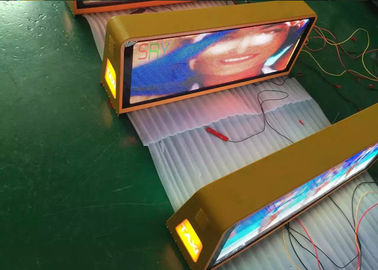Sistema senza fili di pubblicità all'aperto 3G del segno del tetto LED della cima del taxi di colore pieno P5 fornitore
