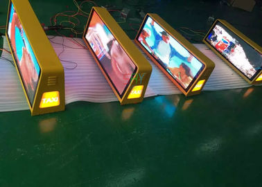 Sistema senza fili di pubblicità all'aperto 3G del segno del tetto LED della cima del taxi di colore pieno P5 fornitore