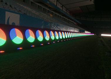 Mantenimento facile statico dell'esposizione di LED di perimetro dello stadio di football americano della IMMERSIONE HD di ricerca fornitore