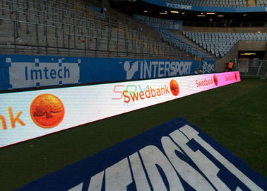 Mantenimento facile statico dell'esposizione di LED di perimetro dello stadio di football americano della IMMERSIONE HD di ricerca fornitore