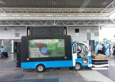 Alto risparmio energetico montato di immagine tagliente dello schermo di visualizzazione del LED di planarità camion PH8mm fornitore
