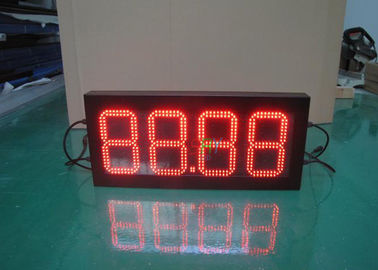 8,889 4 esposizione di messaggio commovente di segmento LED delle cifre 7, segno principale di prezzo del gas fornitore