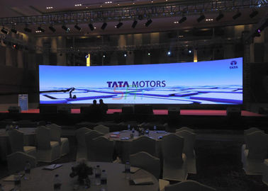 L'alta luminosità P3.91 di colore pieno ha curvato il bordo di schermi del LED per la conferenza fornitore