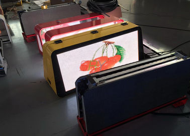 P5 l'esposizione esteriore di pubblicità del taxi LED, 192 x 64 punteggia l'esposizione di LED su ordine della cima del taxi fornitore
